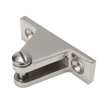 

2pcs Deck Hinges Mount For Bimini Top Stainless Steel Fitting Replacement