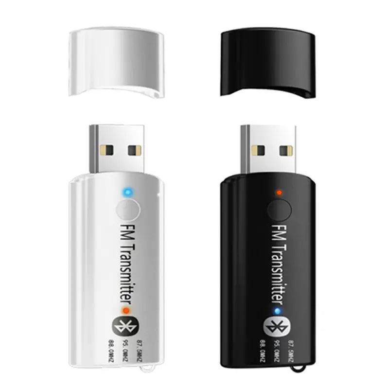 Мини Автомобильный Bluetooth fm-передатчик стерео Hands Free USB Bluetooth приемник fm-модулятор Встроенный микрофон беспроводной передатчик