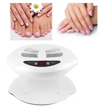 Горячая и холодная воздушная Сушилка для ногтей, Маникюрный Инструмент для сушки лака для ногтей и акрилового красного цвета, штепсельная вилка европейского стандарта для сушки ногтей