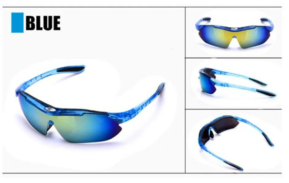 Polarized Cycling Glasses Eyewears 3 Lens Uv400 Mountain Road Bicycle Glasses Mtb Running Fishing Sunglasses Eyewear