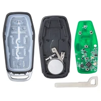 KEYECU 5 ปุ่มสําหรับ Ford Fusion Explorer Edge Mustang F150 F250 2015 2016 2017 M3N-A2C 31243300   Smart ID49 902MHz กุญแจรีโมท 3