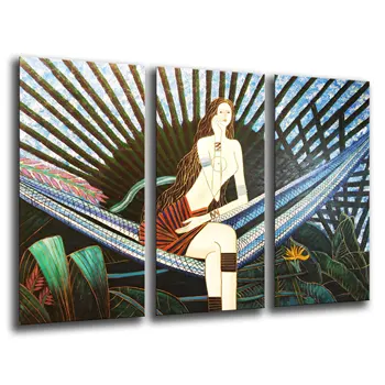 

Picture Abstract Art, photo print on wood, modern picture decorative 26177