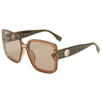 

2020 New Square Sunglasses Women Luxury Brand Designer Letter Sun Glasses Ladies Vintage Eyeglasses Oculos De Sol Feminino Gafas
