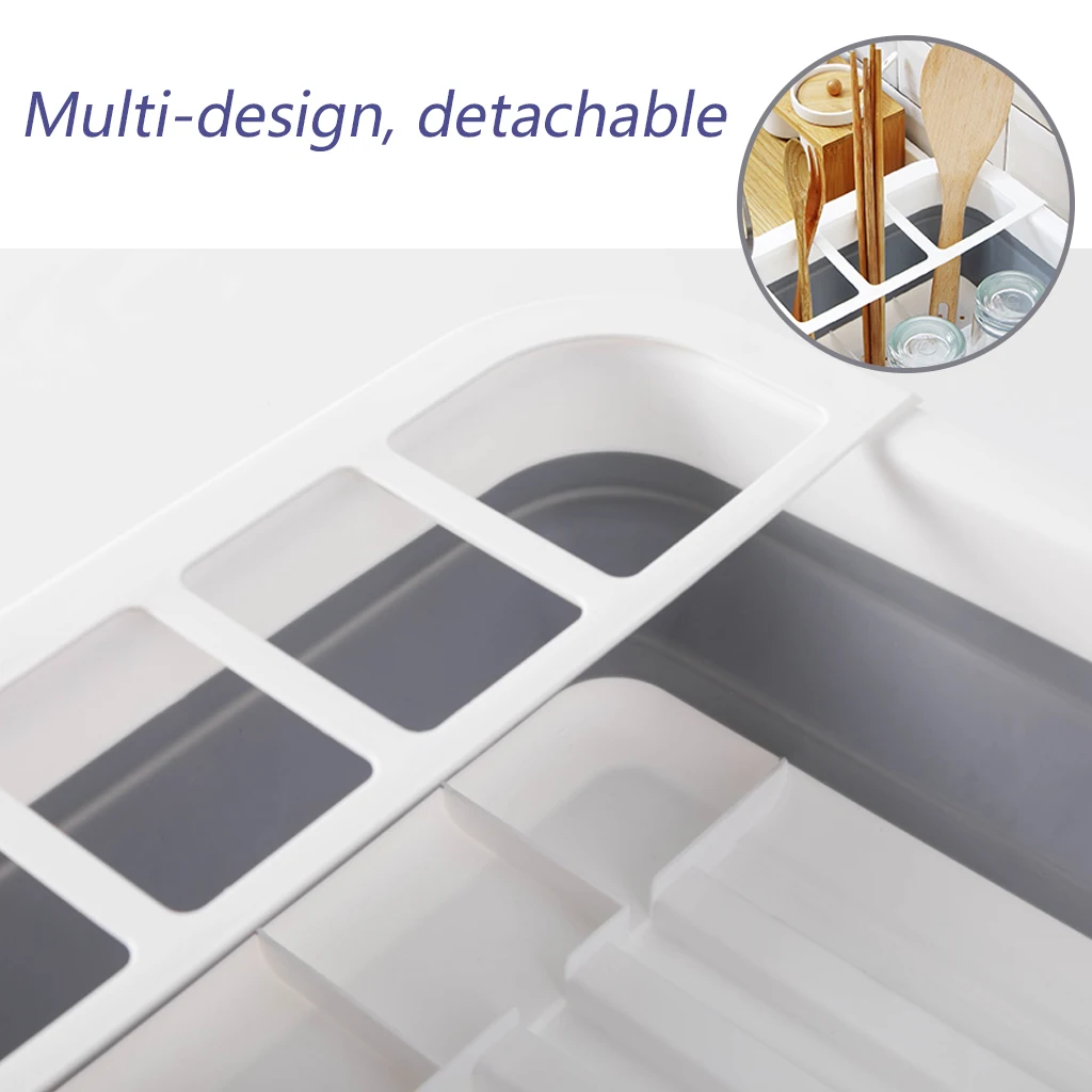 Кухонное складное блюдо сушилка для тарелок Подставка хранения посуды