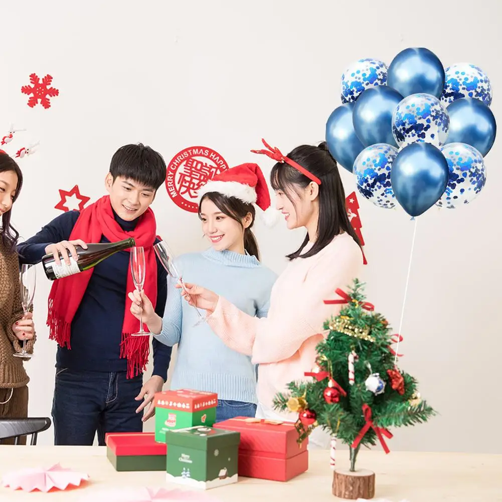 10 шт. набор из латексных шаров с блестками и золотым жемчугом воздушный шар