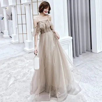 

women Dress temperament elegant party long bodycon dress casual sequin dress Haute Couture Noble Gown Birthday Girl's Dress A306