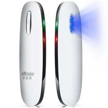 

Rechargeable UV LED Sterilizer Mini UV Lamp Disinfector Ultraviolet Light for Home Hotel Travel Mask Mobile Phone and more