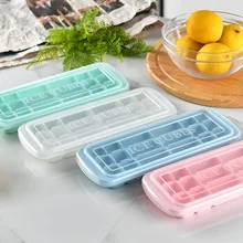 Прямоугольная форма для льда многоцелевая форма для льда с крышкой силиконовая форма для льда многоцелевая форма для суши