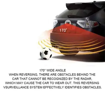 

Car Reverse Rear View License Plate Frame Backup Camera Monitor Night Vision