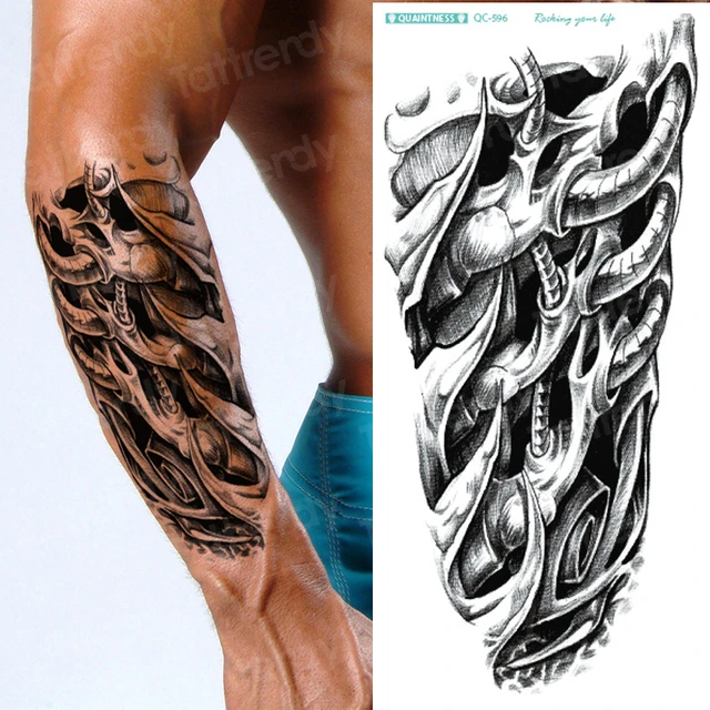 Mechanical Temporary tattoo - Inkotattoo Tagged 