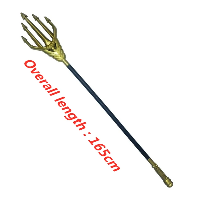 New 165cm PVC Aquaman Anime props Arthur Curry Orin Heroes Trident of Neptune Gift Cosplay Action Figure Collectible Model Toy 1