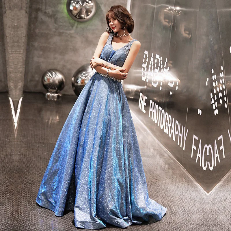 Elegant Appliques Party Prom Formal Dress