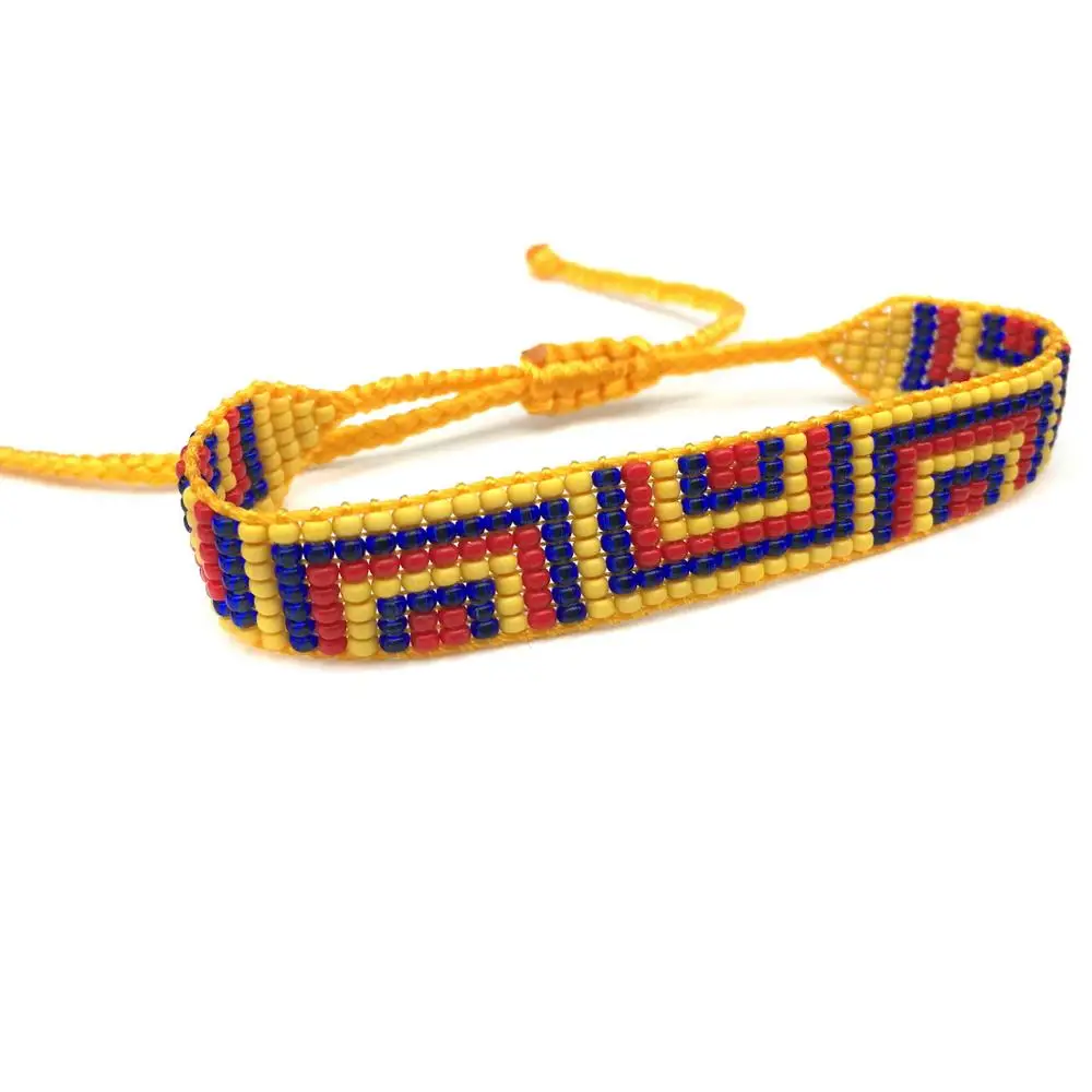OMY Браслеты Женские новые BOHO ручной работы из бисера плетеные браслеты дружбы для женщин мужчин девушек MIYUKI бусины ювелирные изделия