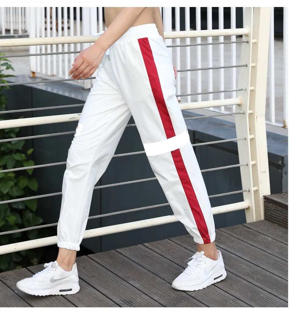 

2019 New Style Hip Hop Fitness Running Casual Loose-Fit Yoga Pants Loose-Fit Running Fitness Gymnastic Pants Women's