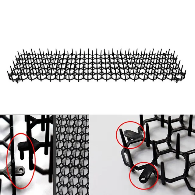 Hordozható Cat-Cat Kutya Kültéri Kerti Készletek Szúrós Csík Dig Stop Macska Visszataszító Elrettentő Szőnyeg Spike