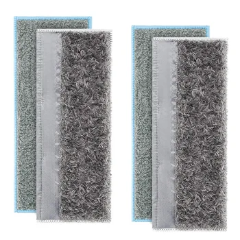 

2 Wet Pads+ 2 Dry Pads Replacement Parts for IRobot Braava Jet M6 Washable Pads Multi-Pack