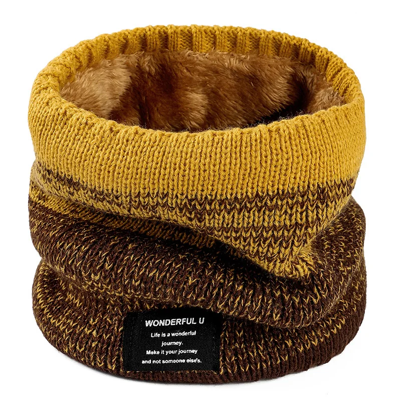 Luxurious Knitted Fleece Winter Scarf & Neck Warmer