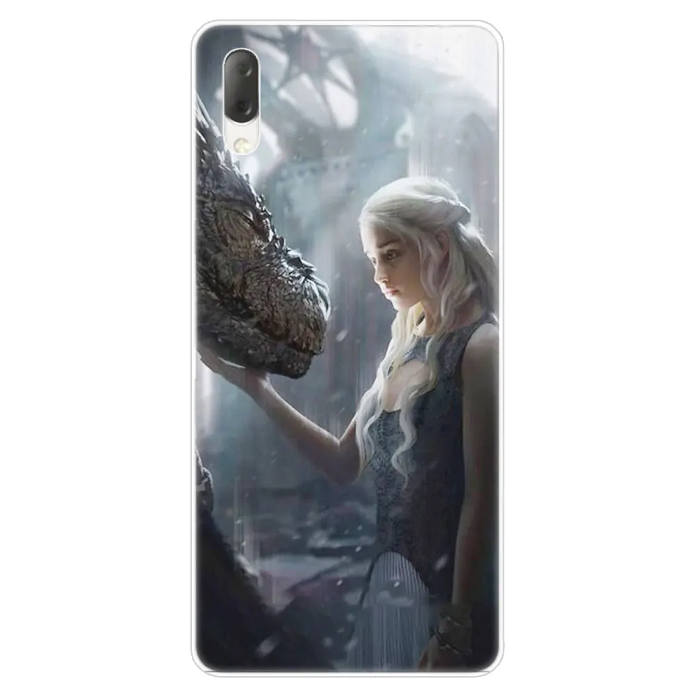 Daenerys Таргариен из сериала "Игра престолов" Игра престолов чехол для sony Xperia L1 L2 L3 X XA XA1 XA2 XA3 ультра 10 плюс E5 XZ XZ1 XZ2 компактный XZ3 XZ5 20