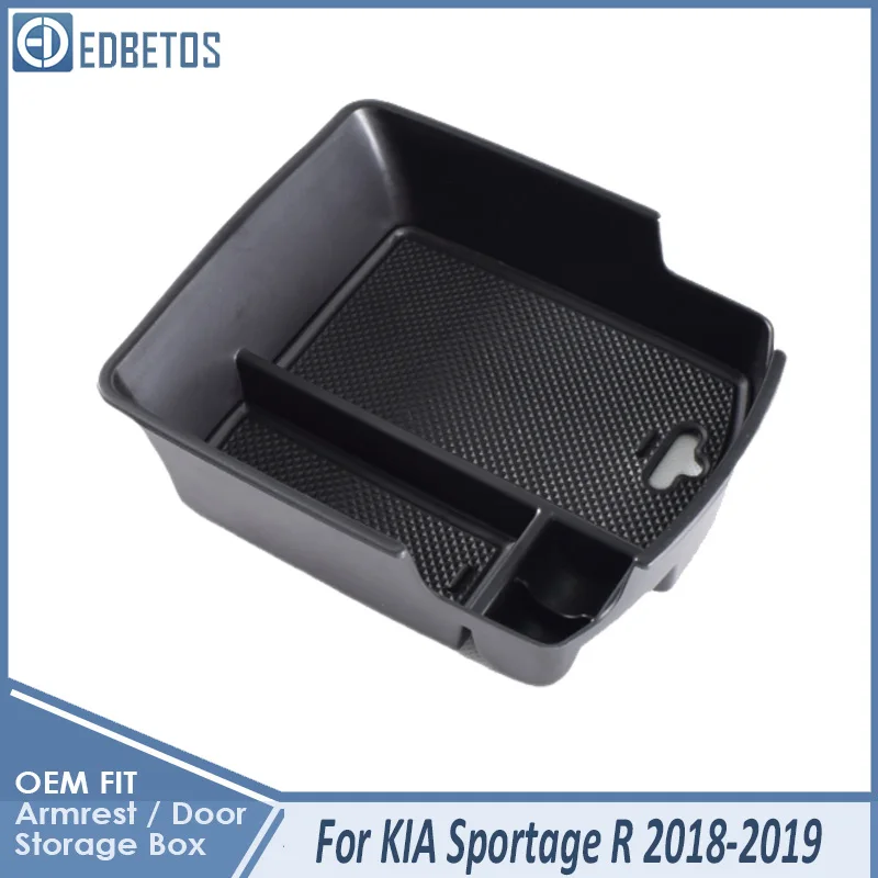Car Center Console Organizer Tray for KIA Sportage 2018 Armrest Secondary Storage Box Container