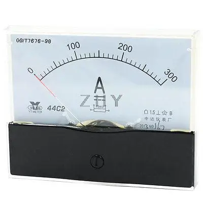 

Measurement Tool Analog Panel Ammeter Gauge DC 0 - 300A Measuring Range