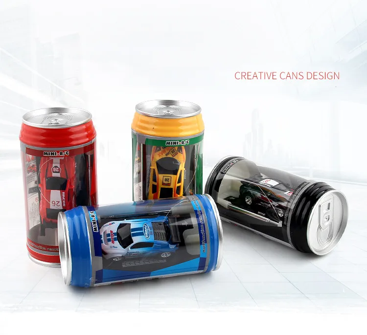 HOT! Original 7 Colors Coke Can RC Car Radio Remote Control Car Micro Racing Car Toy 4pcs Road Blocks Kid's Toys Gifts HOT! Original 7 Colors Coke Can RC Car Radio Remote Control Car Micro Racing Car Toy 4pcs Road Blocks Kid's Toys Gifts