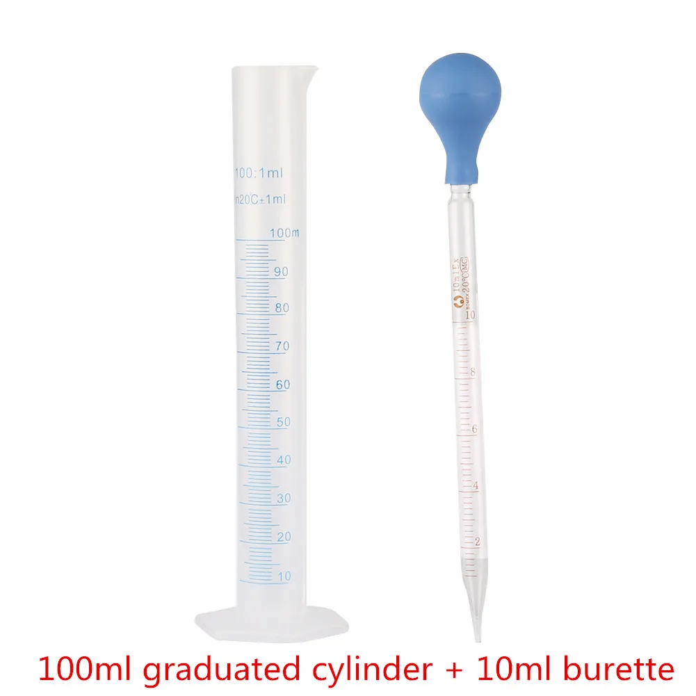 gracht Reproduceren Viva 5ml 10ml Rubber Head Glass Dropper And 100ml Measuring Cylinder Kit Glass  Pipette With Scale Line Chemistry Laboratory Dropper|Pipette| - AliExpress