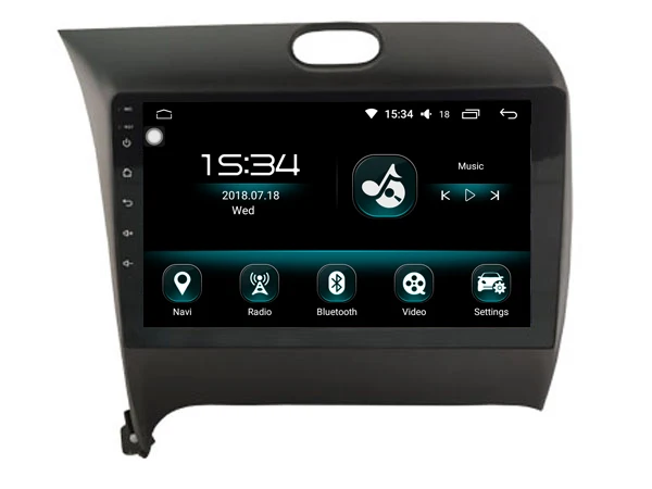 Автомагнитола AVGOTOP Android 9,0 с сенсорным экраном gps ДЛЯ KIA 2012- K3 4 Гб ram 64 ГБ флэш-большой экран в автомобильном dvd-плеере
