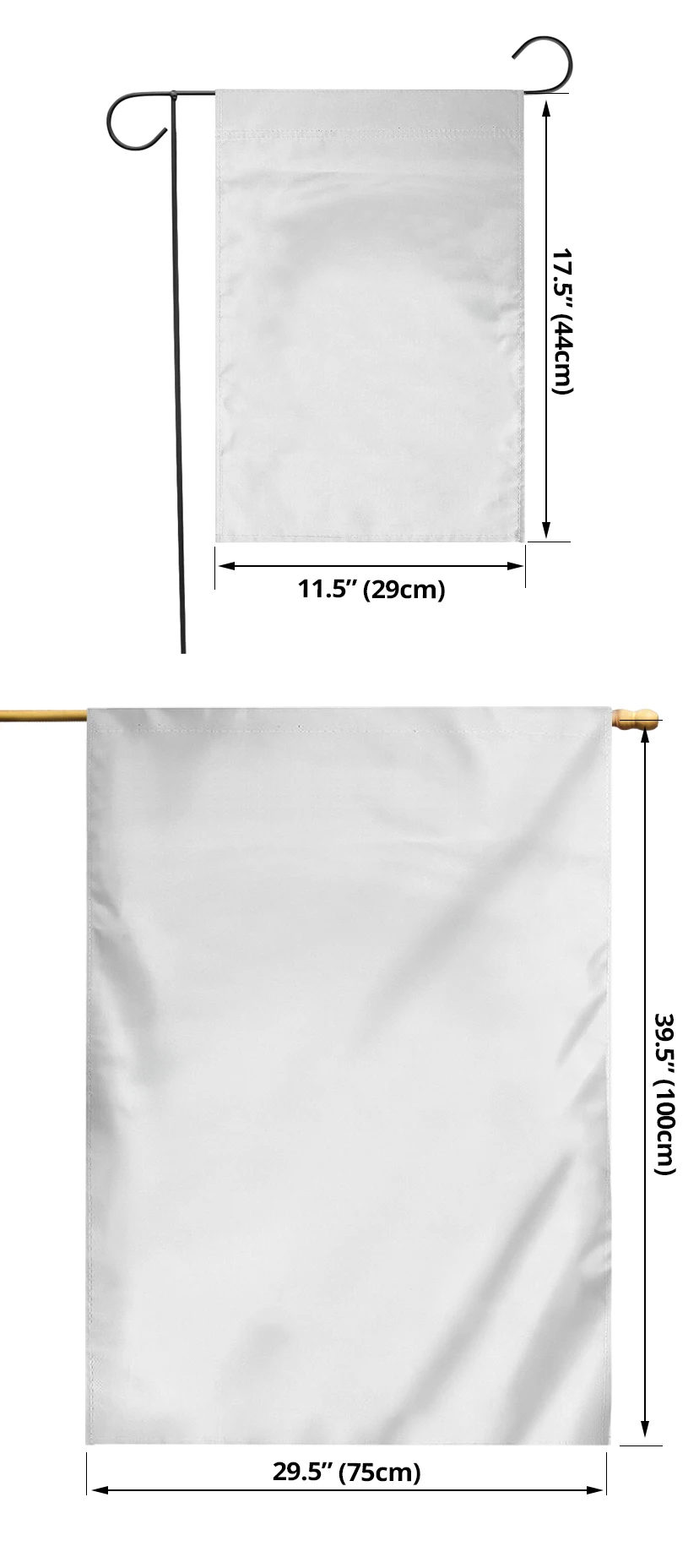 Flags-size-chart