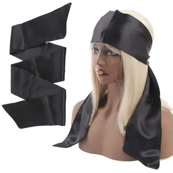 

Hair Tie Band Hair Extensions Wrapping Hair Bands Satin Silk Frontal Headban Custom Edge Scraf Wrap Headband Belt
