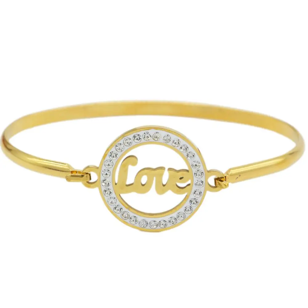 

PINXUN Openable Gold Bangle Love For Women Ethiopian Jewelry African Metal Bracelet Gold Color Arab Middle East Party Gift ST5