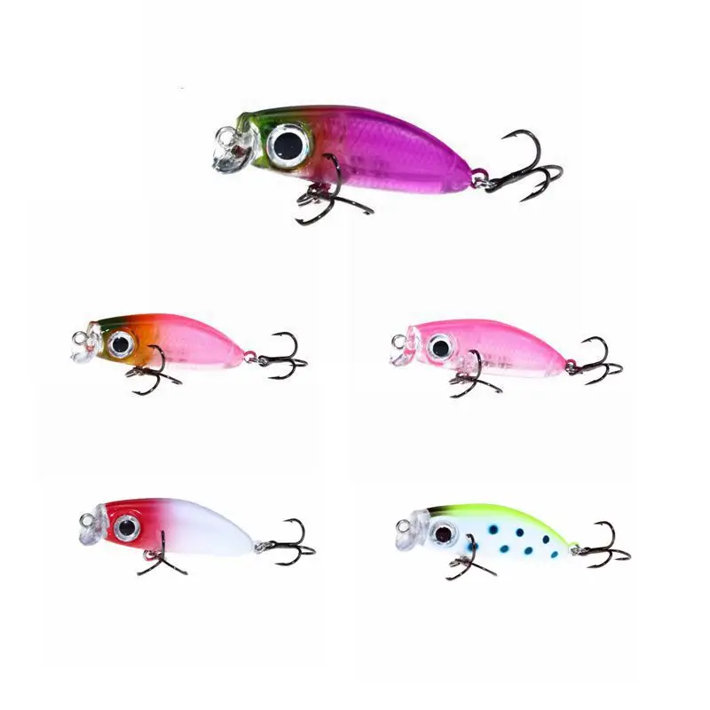 1Pcs 2.8g35mm Micro Object Mino Road Bait Mini Float Multi Jointed Sections Hard Trolling Pike Carp Fishing Tools | Спорт и