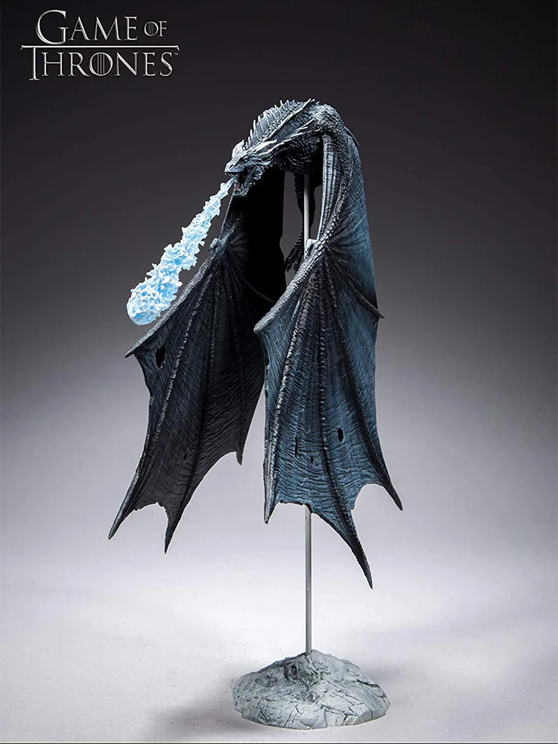 Игра престолов Viserion ледяной дракон игрушечных пластиковых экшн фигурок из