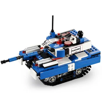 

CaDA Building Blocks for Children Technic 604PCS DIY C51038 Blasting-Robot Tank Blasting Series Blocks Educational Toy