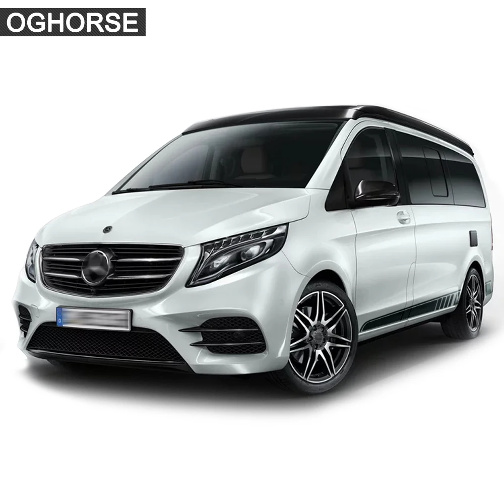 2 шт. виниловые наклейки на порог для двери в полоску для Mercedes Benz Vito Viano V Class W447 W639 V260- аксессуары