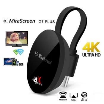 

Mirascreen G7 PLUS TV Stick 2.4G 5G 4K Video Dongle Streamer for TV HD Dongles Wireless Digital HDMI WiFi Display Dongle Android