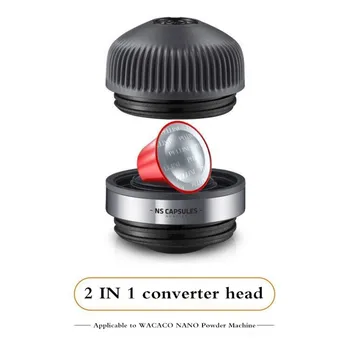 

Capsule coffee machine Wacaco Nanopresso original capsule adapter NS ADAPTER capsule adapter capsule coffee machine