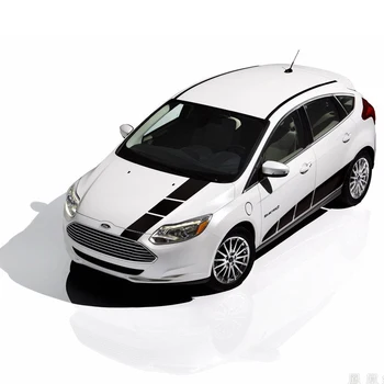 

Whole Body Hood Parallel Car Styling Stickers And Decals Decoration For Ford Focus MK2 MK3 Fiesta Golf 6 7 MK7 Car Accessories