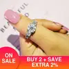 solid  Three Stone 925 Sterling Silver Engagement Rings Fashion Style 3 Carat Cubic Zirconia Rings Jewelry sepcial unique R1597 ► Photo 2/6