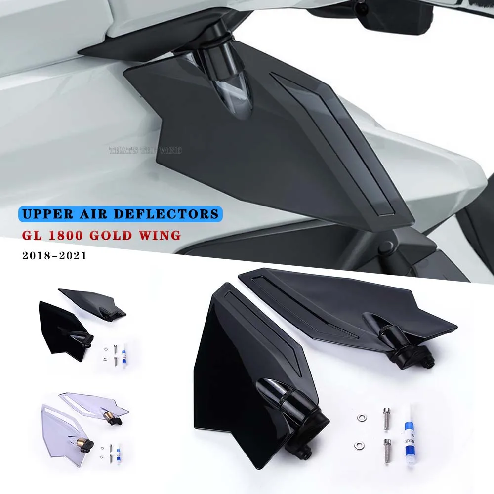 

Motorcycle Shroud Windshield Windscreen Wind Deflector HandShield Handguard For HONDA Goldwing GL1800 F6B Accessories 2021 2018