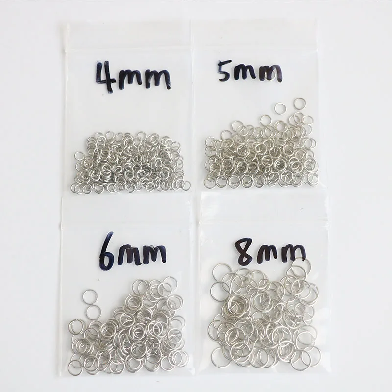 

High Quality Opening Ring Electroplated Copper Earrings Small Circle Ring Buckle Connection DIY Jewelry Accessories Material