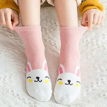 5 пар, удобные теплые хлопковые носки высокого качества для детей возрастом от 1 года до 10 лет Детские носки для девочек Повседневные Дышащие хлопковые носки для женщин на весну и лето