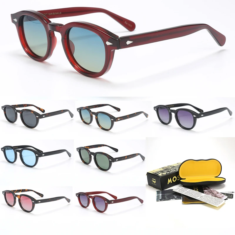 Johnny Depp Sunglasses Men Women With Case$box Luxury Brand Designer Light  Blue Lemtosh Style Sun Glasses For Male Female Oculos - Sunglasses -  AliExpress
