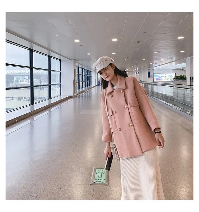 

Jacket Women's 2020 New Style for Autumn and Winter Women's Korean-Style Large Mid-Length Thick Coat