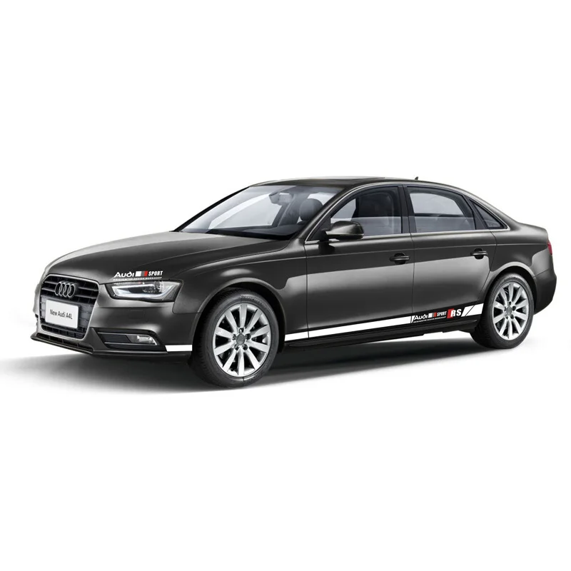 Автомобильный Стайлинг, Спортивная Автомобильная наклейка для Audi A1 A3 A4L A6L, автомобильные спортивные наклейки для всего тела