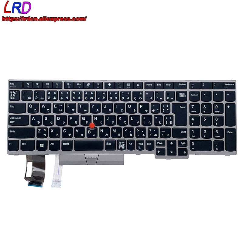 New Original JP Japanese Keyboard for Lenovo Thinkpad E580 E585 E590 E595 T590 P53S L580 L590 P52 P72 P53 P73 Laptop 01YN730 | Компьютеры