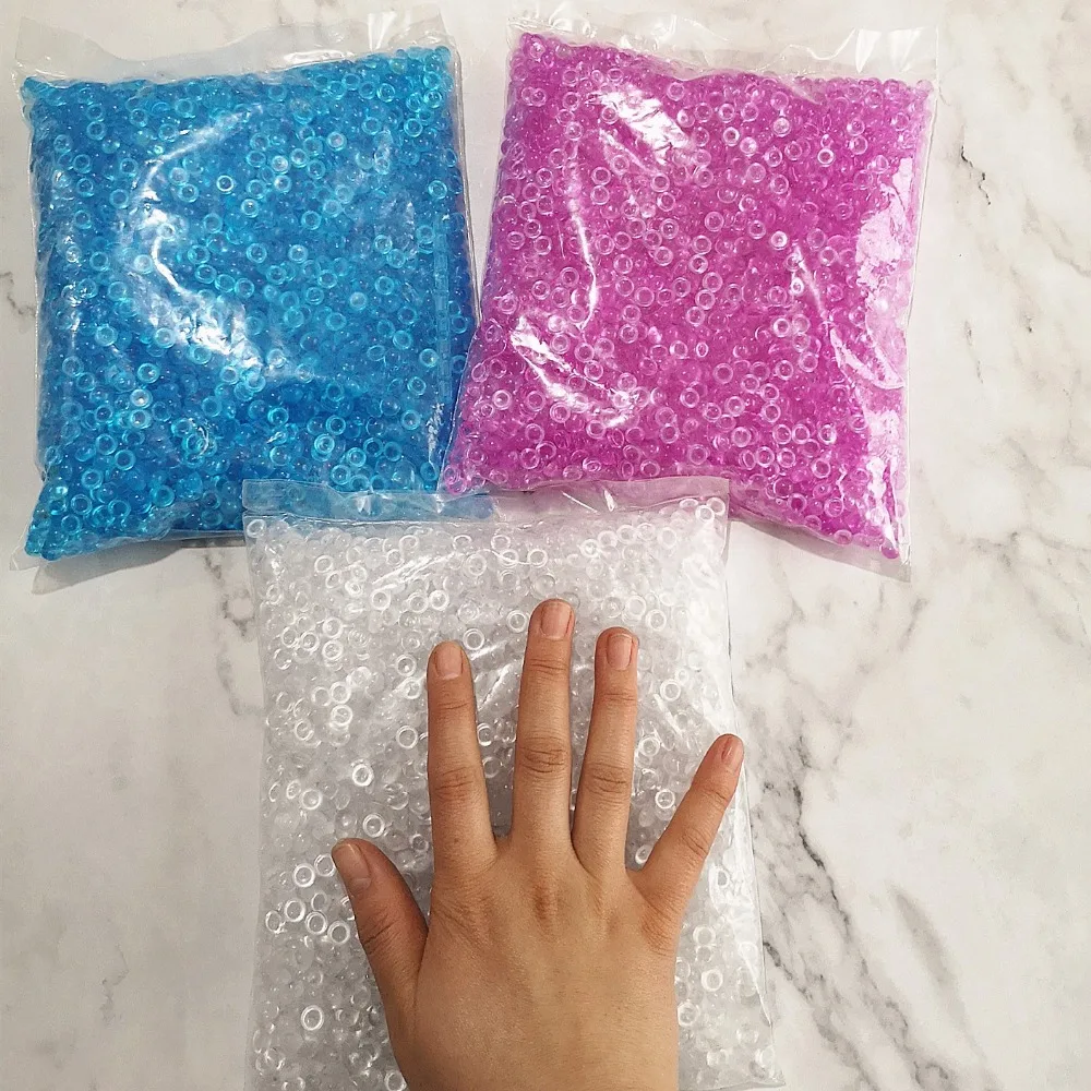 500g 7mm Plastic Flat Back Loose Cabochon Beads For DIY Jewelry Making Acrylic Beads Decoration