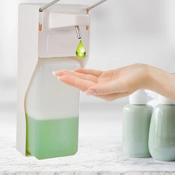 

1000ml Manual Soap Dispenser Disinfection Sterilizing Wall Mounted Hand Cleaner Washer Pump Bottle for Kitchen Bathroom School