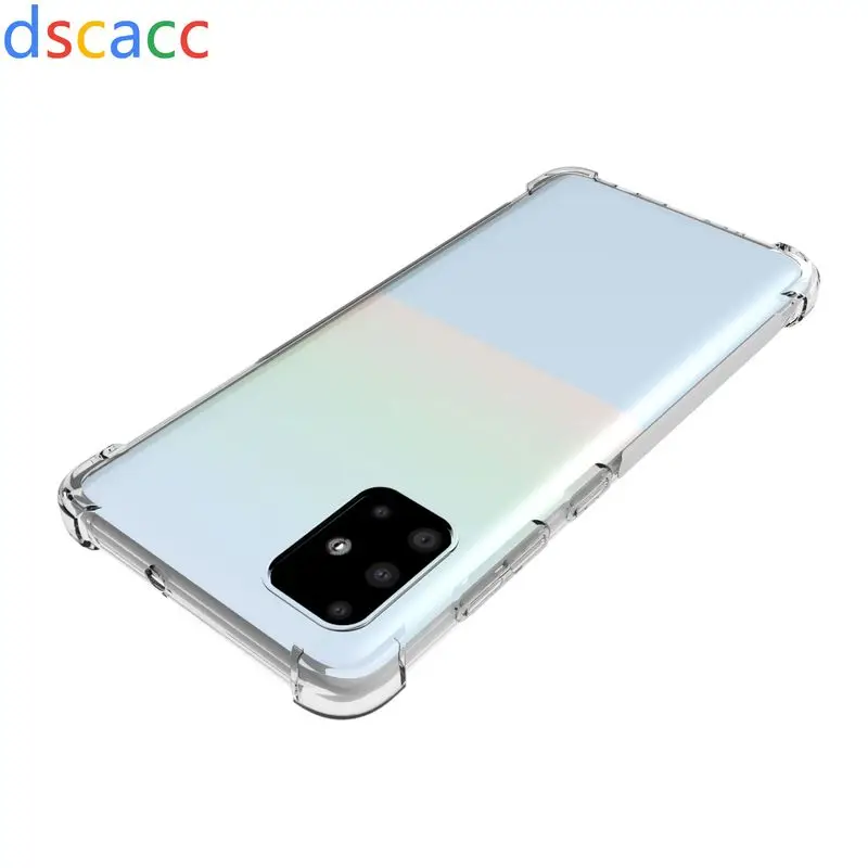 DSCACC кроссовки на воздушной подушке шок TPU крышка чехол для samsung для Galaxy A51 M30S S10 5G S10 S10E M10 M20 M30 A20E A30 A40 A50 100 шт