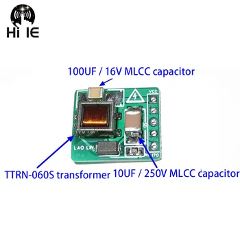 

High Voltage Boost Module Board DC Power Glow Tube Clock for Nixie Tubes Support Lithium Battery 5V-9V to 160V 170V