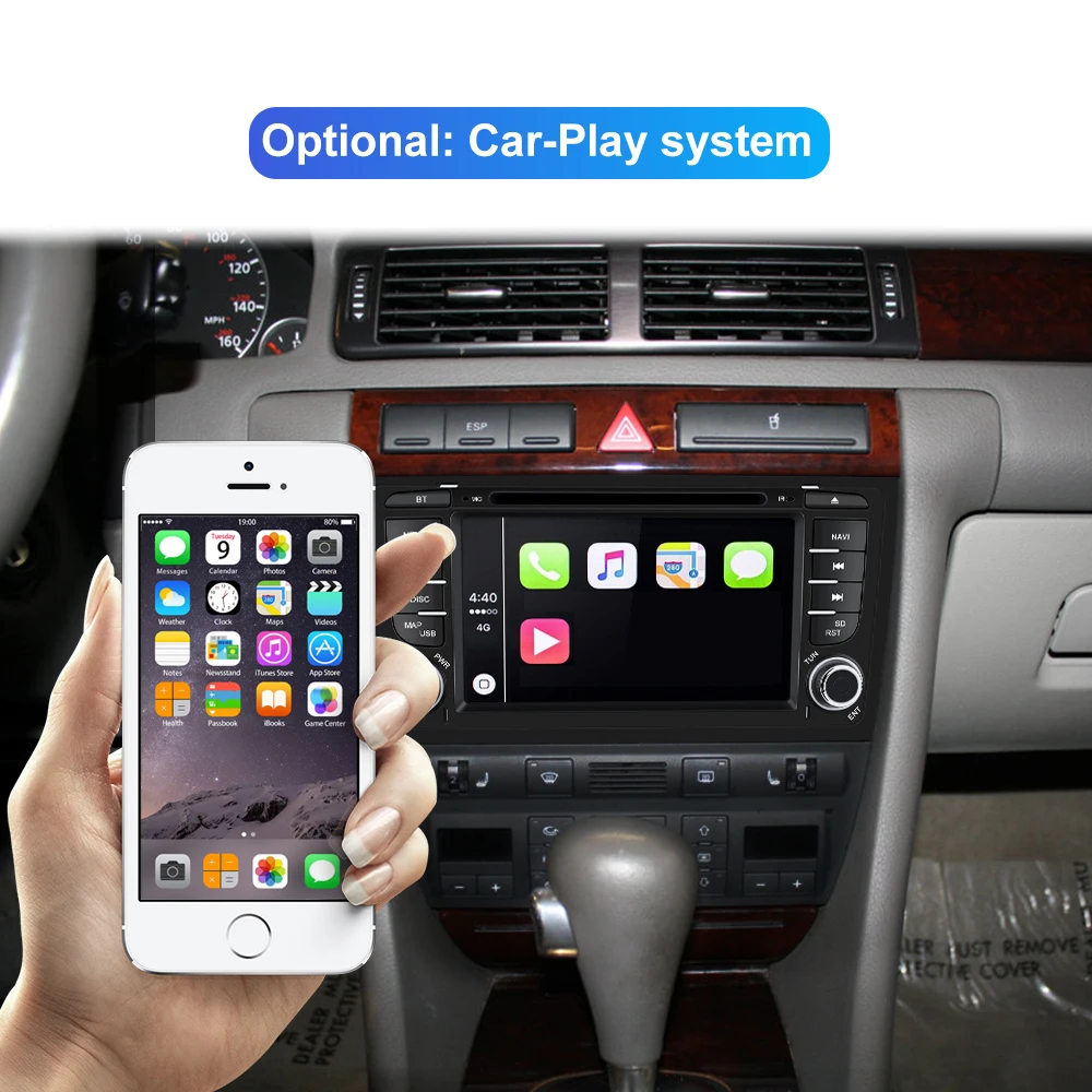 Isudar 2 Din Автомобильный мультимедийный плеер Android 10 для Audi/A6/S6/RS6 Авто Радио стерео